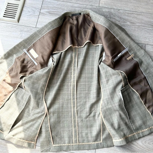 Michael Kors Pure Wool Plaid Sport Coat - Picture 9 of 15